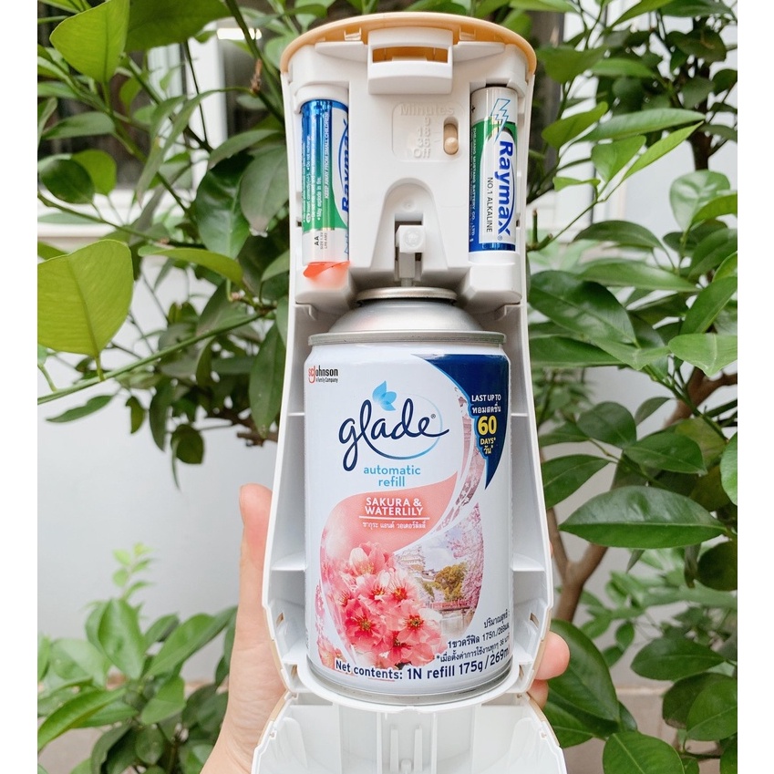 Chai Xịt Phòng Thay Thế Vào Máy Xịt Phòng Tự Động Glade - 269ml/175g