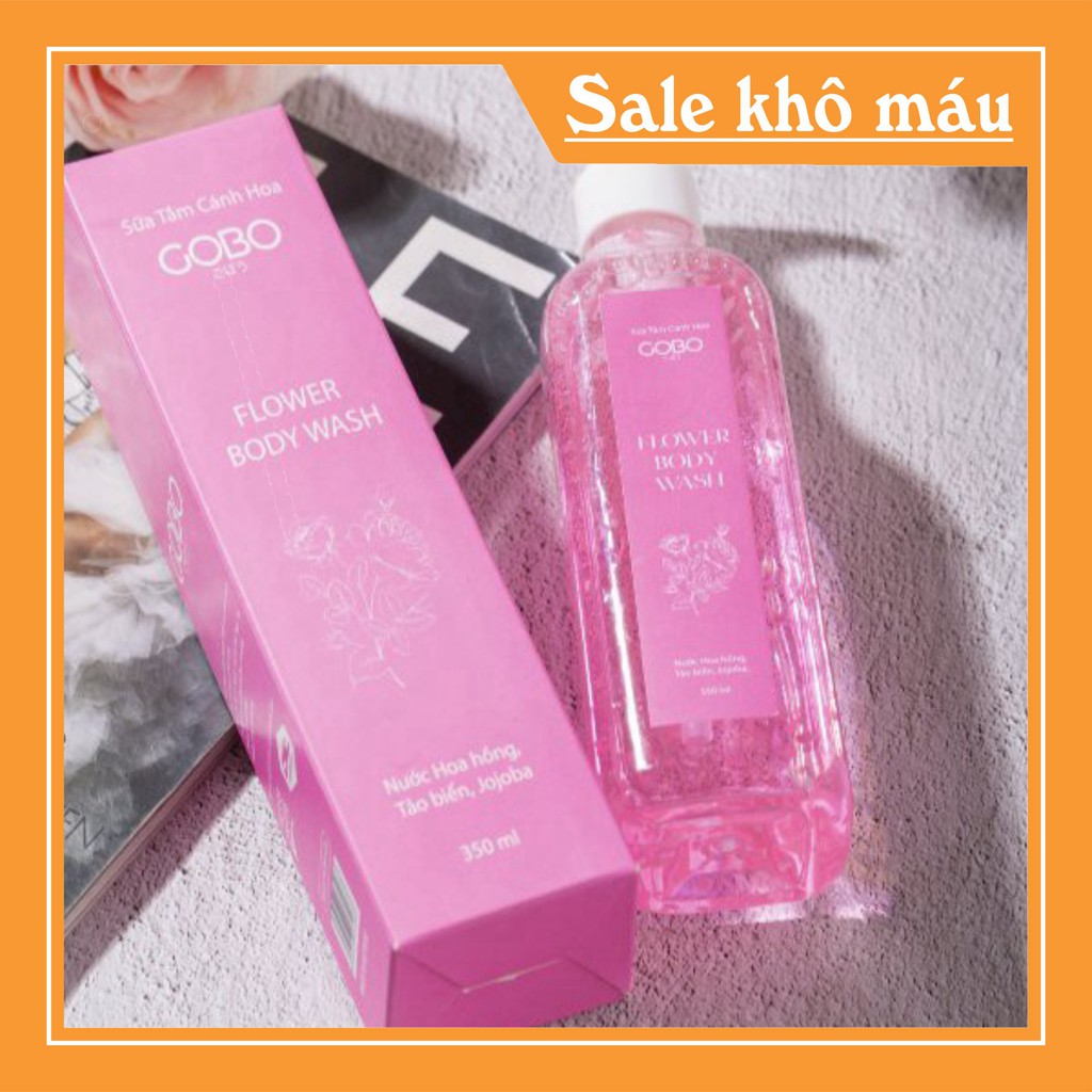 Sữa tắm cánh hoa GOBO 350ml