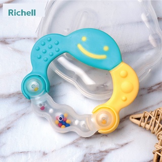Xúc xắc gặm nướu Richell tròn (xanh)