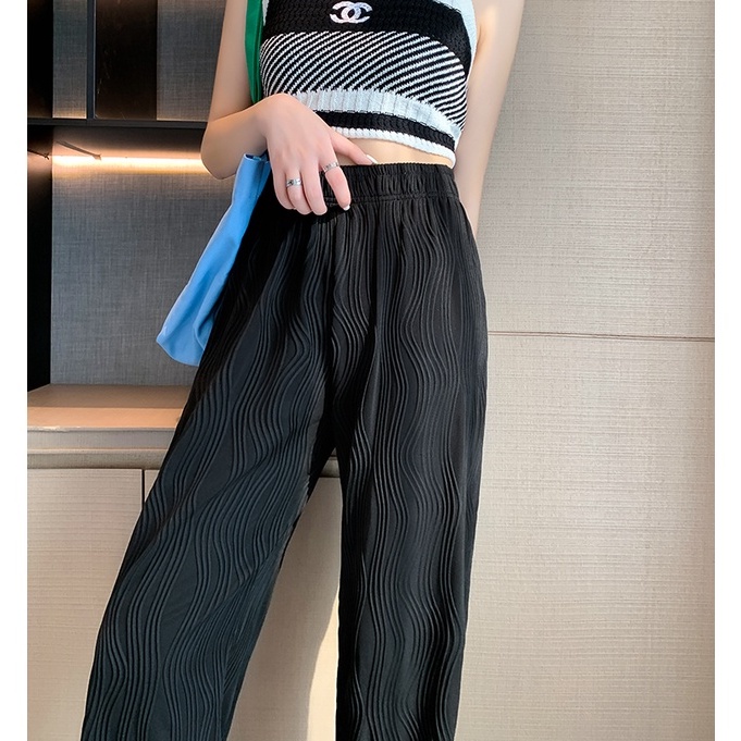 Quần ống rộng Phong Cách Hàn Quốc Cho Nữ
