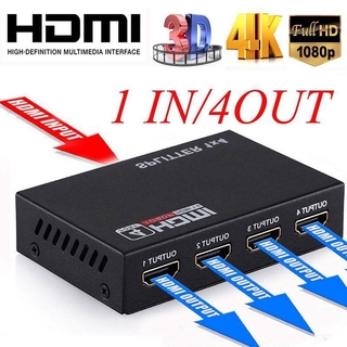Bộ chia 4 cổng 1x4 hd hdmi v1.4 3d 1080p toàn diện chuyên dụng