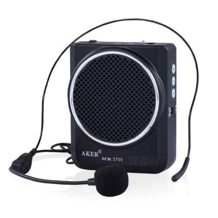 Loa trợ giảng Aker MR-2700 Gọn nhỏ cho phòng học rộng - Chống rú hú tốt nhất