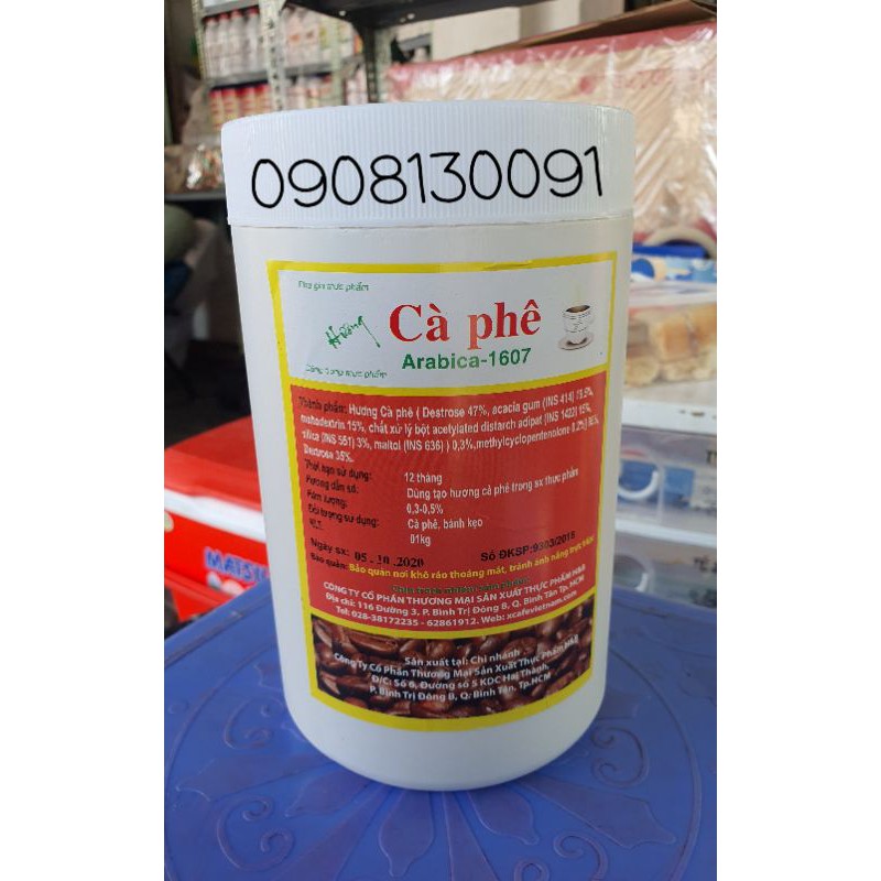 HƯƠNG CAFE BỘT ARABICA 1607