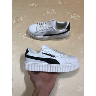 Giày thể thao sneaker trắng kẻ đen