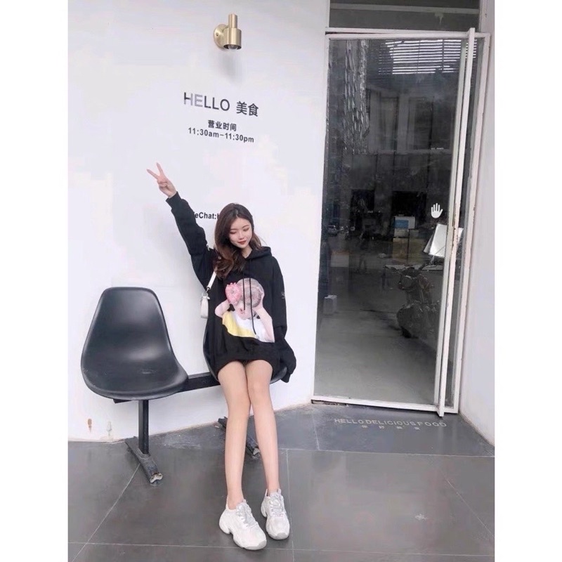 [Nỉ bông cao cấp] Áo hoodie ADLV nam nữ in nhiều hình link ver 2