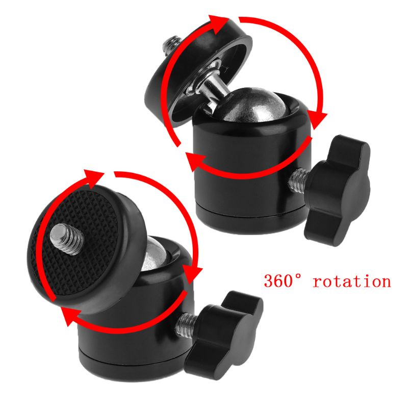 Giá Đỡ Hot Shoe Mini 1 / 4 &quot;Cho Đèn Flash Máy Ảnh Tri