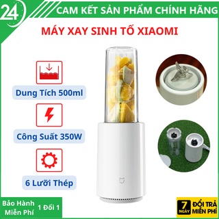  Máy xay sinh tố Xiaomi Mijia MJLLJ01PL Dung tích 500ml công suất 350W 6 lưỡi dao thép không gỉ 