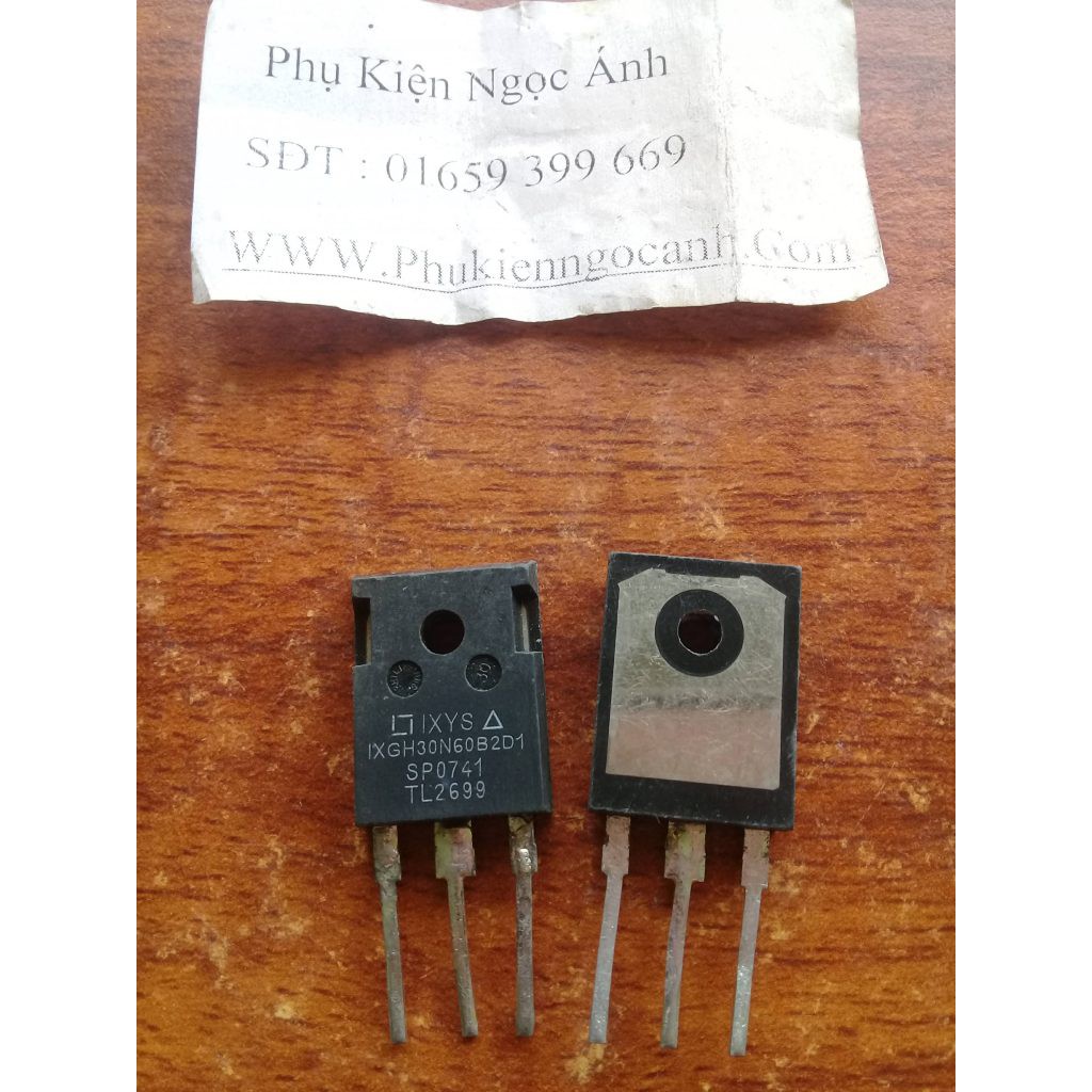 IXGH30N60B Hàng Cũ tháo máy chất lượng