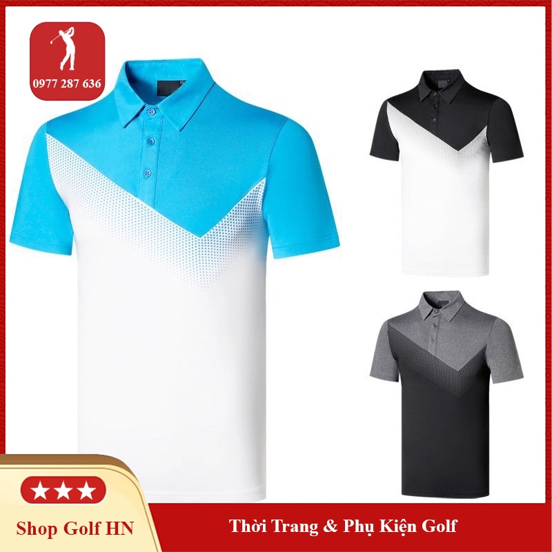 Áo Golf Nam Titleist Thể Thao Chống Nắng Thấm Hút Mồ Hôi Tốt AN09