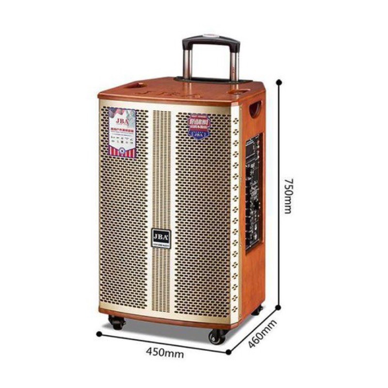 LOA KÉO JBA SK 8615A Bass 40 Vân Gỗ đẳng Cấp Thế Giới- LOA KÉO SIÊU KHỦNG 3 ĐƯỜNG TIÊNG BASS 40