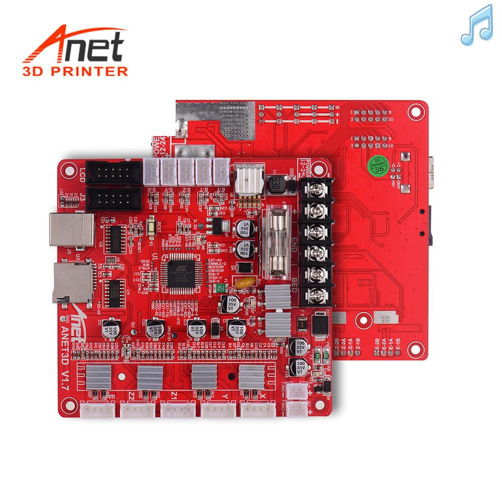 Bo mạch chủ Anet A1284-Base V1.7 tự lắp chuyên dụng cho máy in 3D Anet A8 Plus RepRap i3 24V