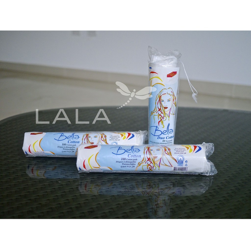 Bông Tẩy Trang Bella 120 miếng | BigBuy360 - bigbuy360.vn