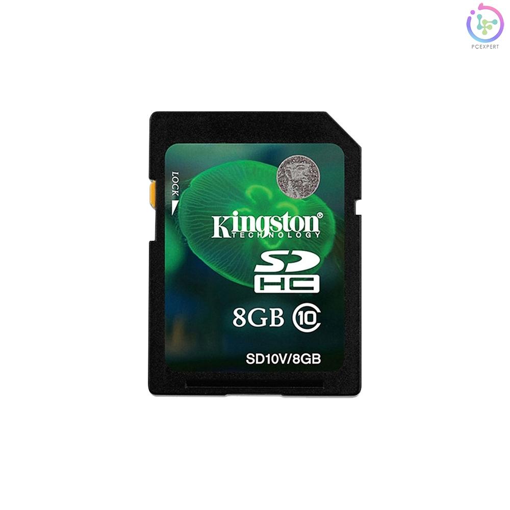 Thẻ Nhớ Kingston Class 10 8gb Sdhc 45m / S Chính Hãng Cho Máy Ảnh / Điện Thoại