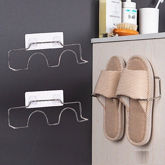 Kệ Inox Để Giày Dép Treo Tường, Giá Đựng Giày Dép Dán Tường