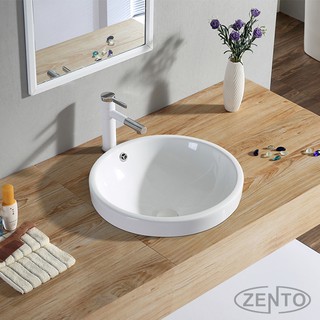 Chậu lavabo dương vành Zento LV6042