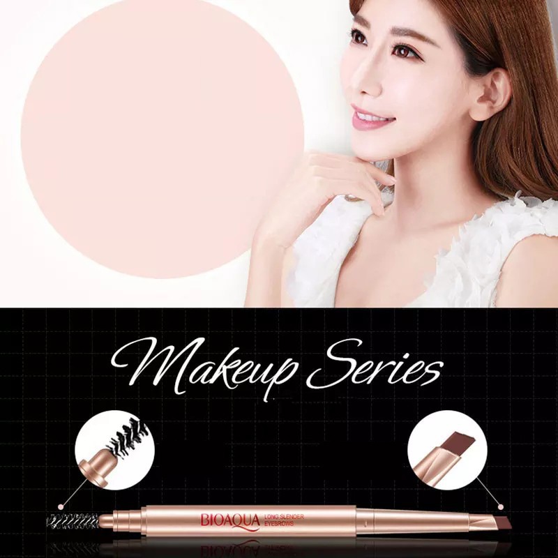 Chì kẻ mày hai đầu BIOAQUA chống nước, chống nhòe, lâu phai DU-CM02 | BigBuy360 - bigbuy360.vn