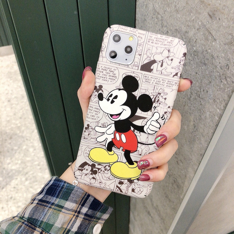 Ốp lưng Mickey độc đáo nhiều mẫu mã cho điện thoại iPhone 6 6S 7 Plus 8 Plus X XS Max XR