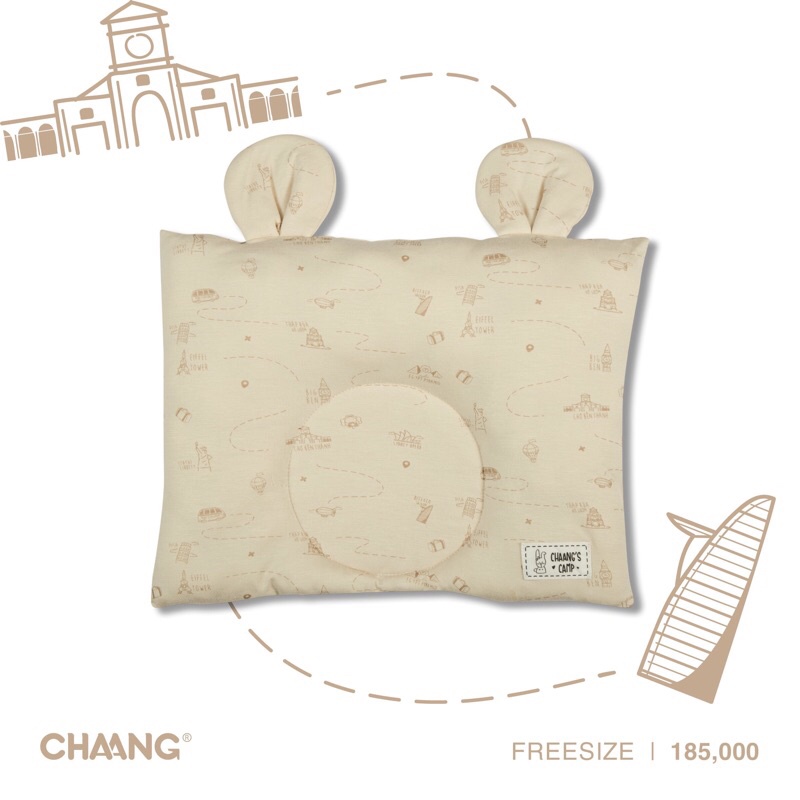 [CHAANG] Gối cuddleme Jungle cho bé sơ sinh