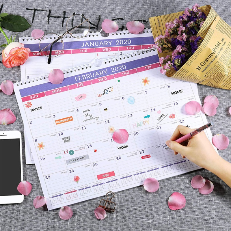 Lịch Lên Kế Hoạch Hàng Ngày WMMB 2021 Treo Tường
