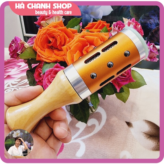 Con Lăn Xông Ngải Cứu Gua Sha Massage Mặt Ngải Cứu Chăm Sóc Da Săn Chắc Chống Lão Hóa Da