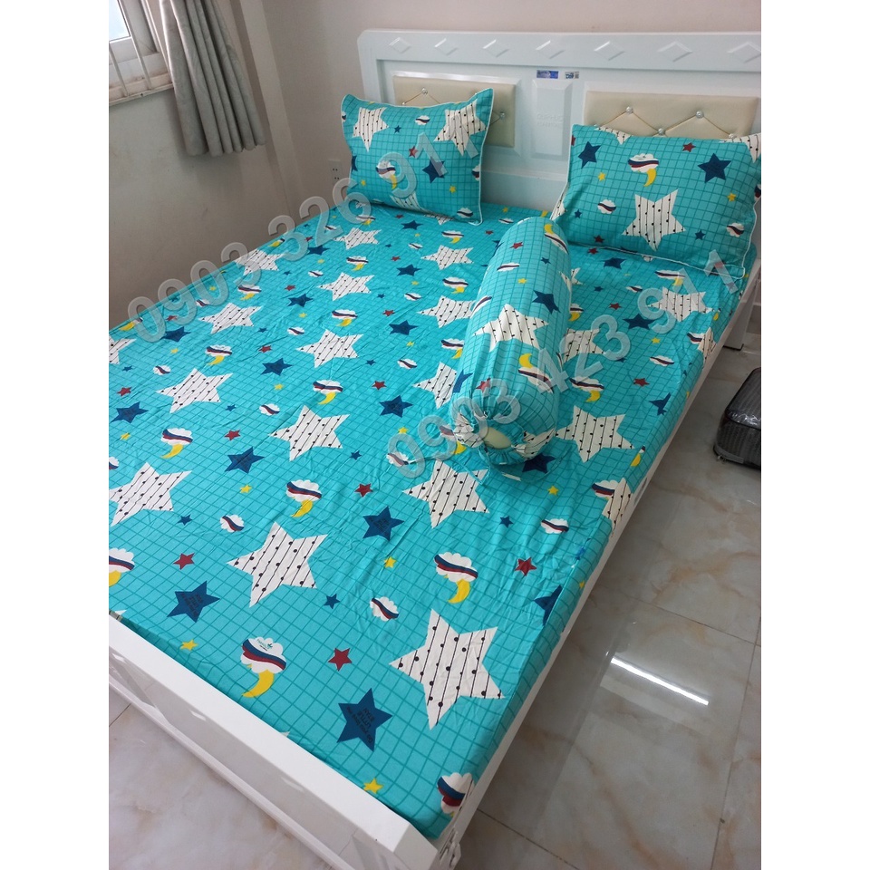 bộ drap/ga cotton Thắng Lợi 1m2*2m (chuẩn logo), giá gốc