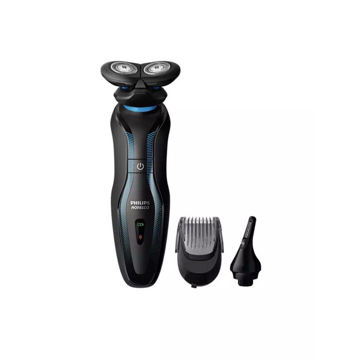 Máy cạo râu, máy tỉa lông mũi đa năng PHILIPS Norelco 3 in 1 Click & Style S740/80 - Nhập khẩu