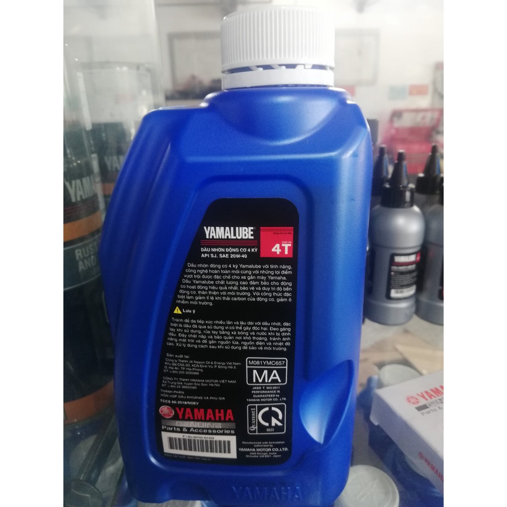 Nhớt 800ml dành cho các dòng xe số chính hãng Yamalube