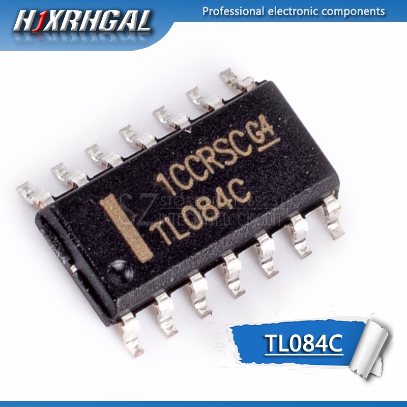 Bộ 10 Ic Tl084Cdt Sop14 Tl084 Sop 084c Smd