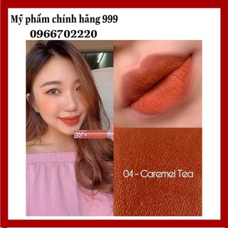 [HOT 2020] Son Kem Lì, Mịn Mượt Như Nhung Romand Milk Tea Velvet Tint màu 04