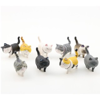 Tiểu cảnh, mô hình mèo béo 18 màu - Trang trí cây cảnh (GIAO NGẪU NHIÊN HOẶC THEO YÊU CẦU NẾU CÒN HÀNG)