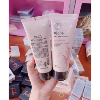 Sữa rửa mặt gạo the face hàn quốc 150ml