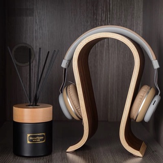 Giá treo tai nghe gỗ tự nhiên Omega cho tai nghe chụp tai full size cỡ lớn