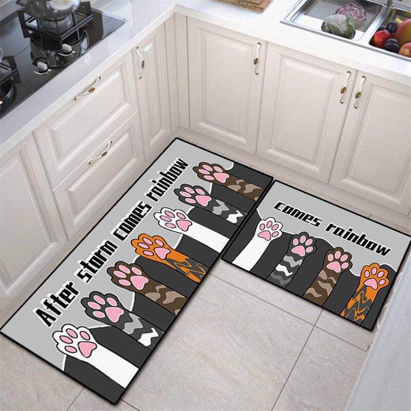 Thảm bếp chùi chân chống trơn cao cấp thấm nước kích thước 40x60 và 40x120 giá rẻ