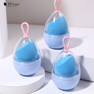 Bông Mút Trang Điểm Mềm Mại Hình Giọt Nước Kèm Hộp Đựng Tiện Lợi DUcare