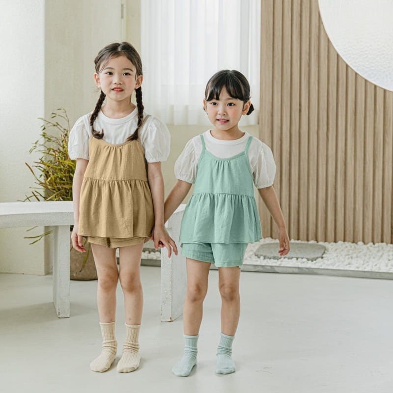 Set bộ Yếm ZARA xuất xịn cho bé gái
