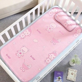 Chiếu Lụa Điều Hòa 3D Kèm Gối, Hàng Cao Cấp