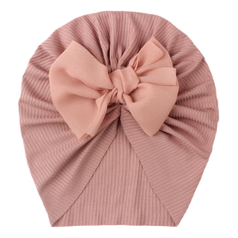 Mũ turban thắt nơ lớn dễ thương cho bé