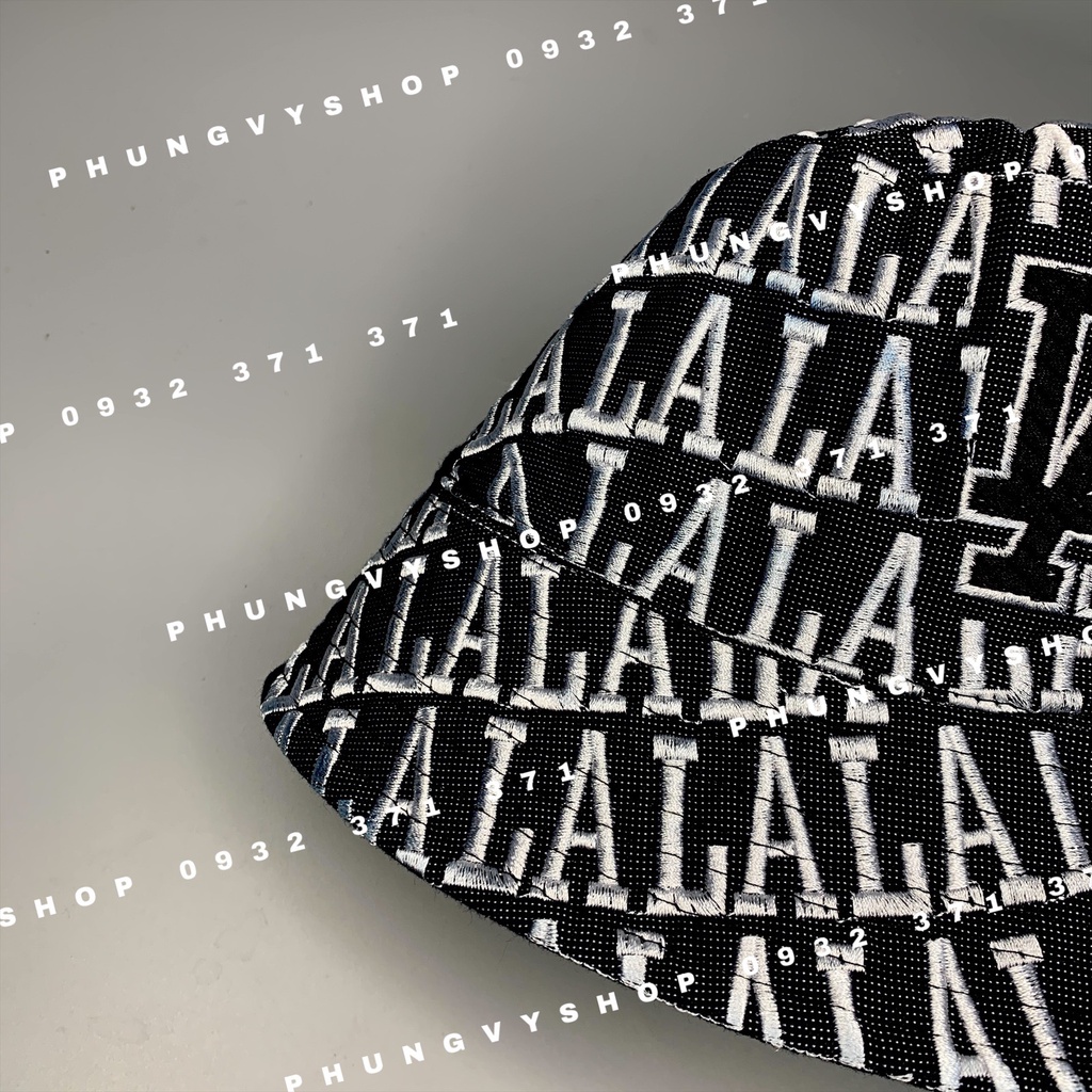 Mũ CỤP cực hot unisex nam nữ- THÊU HẾT MŨ Chữ LÃ - nón sụp bucket tai bèo