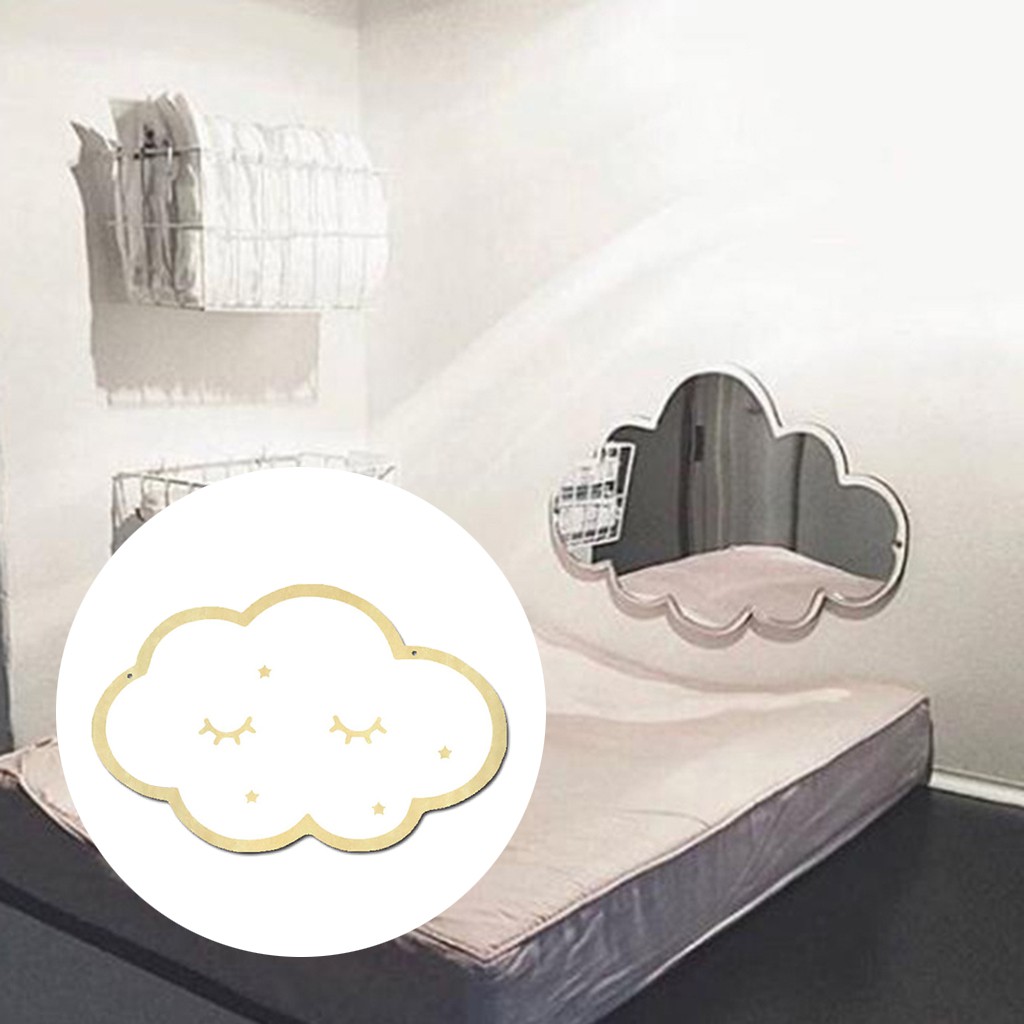 Gương treo tường hình hoạt hình đáng yêu cho bé