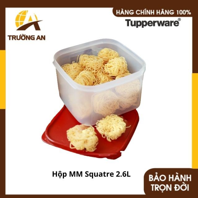 [ Siêu Sale ] Bộ Hộp Kệ Bếp Đựng Đồ Khô Các Loại Hạt Mỳ Miến Gia Vị  MM Super Kitchen 9 Hộp TUPPERWARE - Trường An