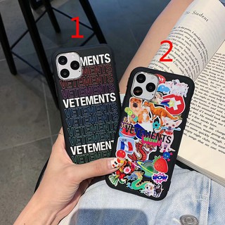 Ốp điện thoại tpu mềm in nhãn hiệu Vetements cho iphone 11 11 pro 11 pro max