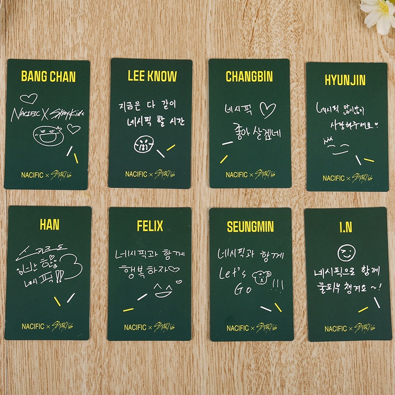 NACIFIC Hộp Album Ảnh Nhóm Nhạc Kpop Stray Kids