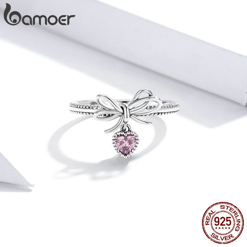 BAMOER Bông Tai bạc 925 Hình Tuần Lộc Giáng Sinh Thời Trang Cho Nữ SCE962