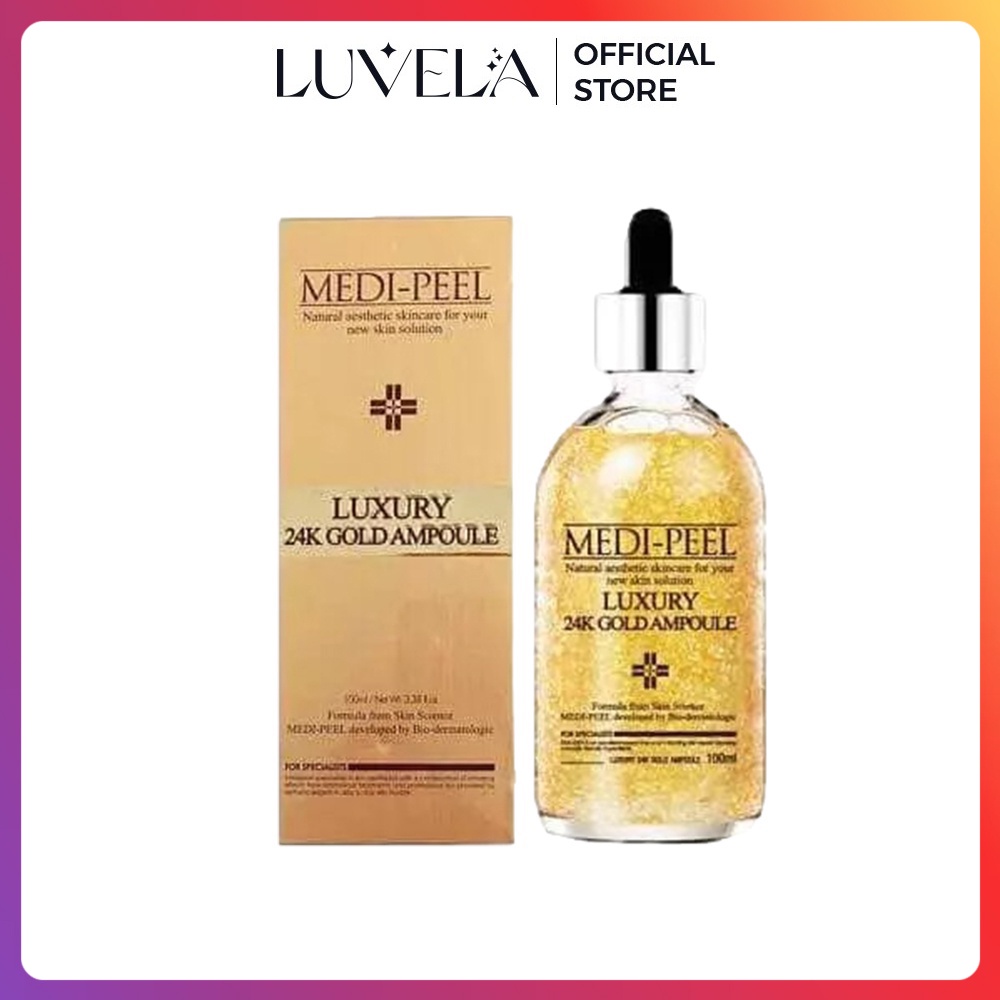 Serum Vàng 24k Gold MEDIPEEL Làm Trắng Da Chống Lão Hóa Tái Tạo Và Săn Chắc Da Hàn Quốc 100ml SR21
