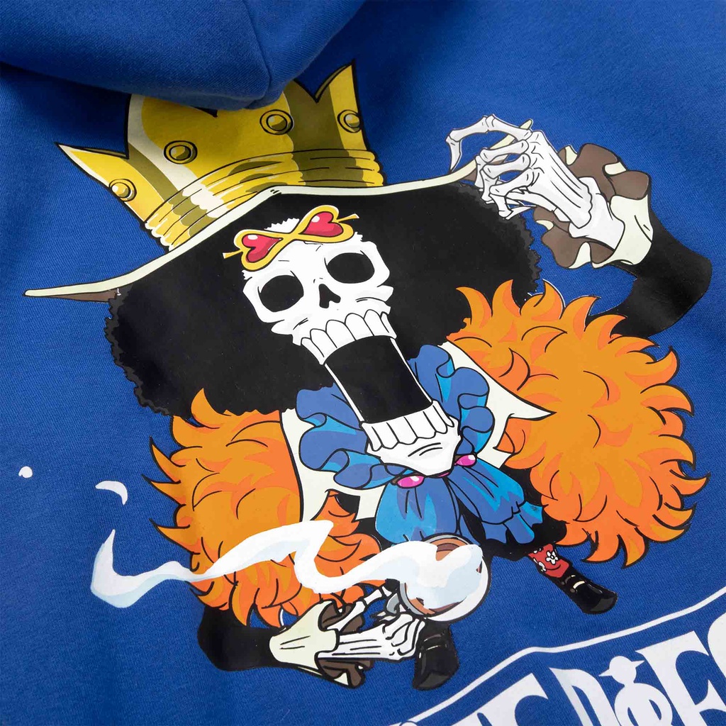 Áo Khoác DirtyCoins x One Piece Brook Hoodie - Blue