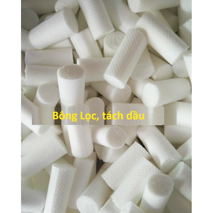 Bộ 5 cái bông tách dầu, nước, lọc ẩm thay thế cho các bầu lọc ẩm của bơm tay cao áp
