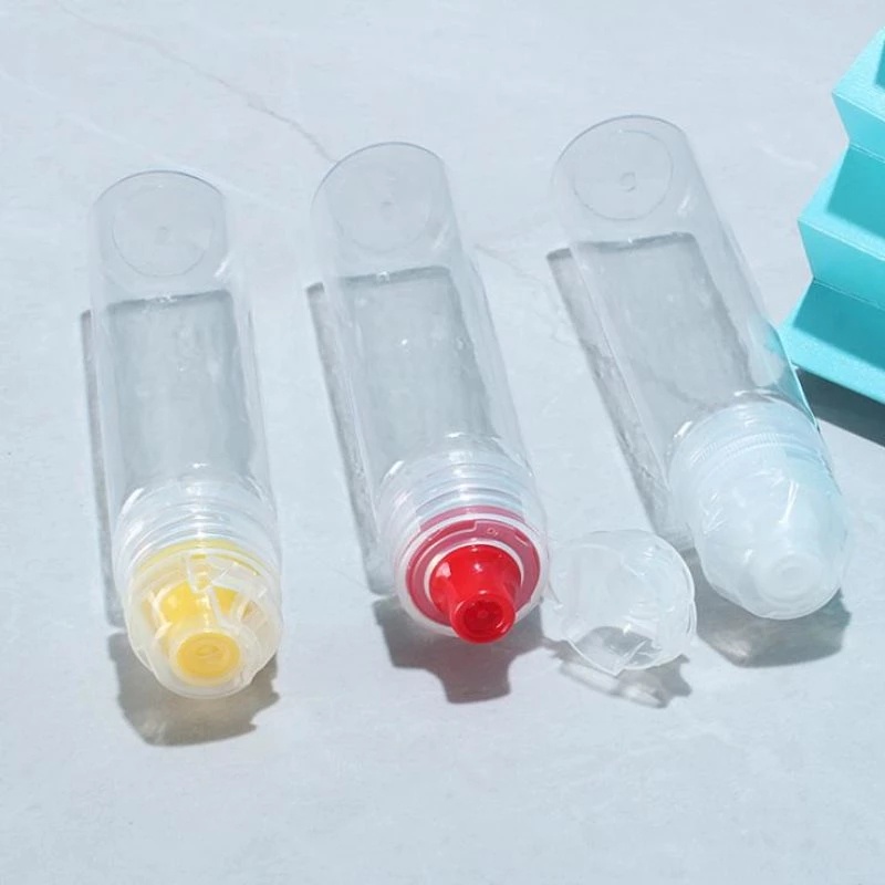 Chai Nhựa Trong Suốt 90ml Đựng Dầu / Giấm Dạng Bóp Tiện Dụng Cho Nhà Bếp