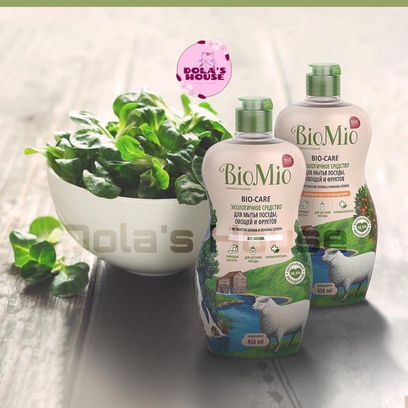 NƯỚC RỬA BÌNH / CHÉN ĐĨA HỮU CƠ BIOMIO