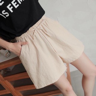 Quần short nữ chất đũi mặc mùa hè siêu mát