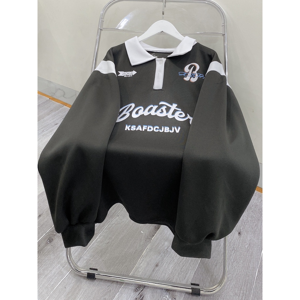 Polo Dài Tay Oversize Dáng Rộng Beoatsr Form To Nam Nữ Unisez Uzzlang Hot Trend